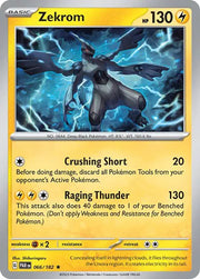Zekrom 066/182 · Reverse Holofoil (Paradox Rift)