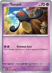 Yamask 075/182 · Normal (Paradox Rift)