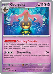 Gourgeist 078/182 · Reverse Holofoil (Paradox Rift)