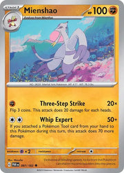 Mienshao 097/182 · Normal (Paradox Rift)