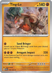 Ting-Lu 109/182 · Holofoil (Paradox Rift)