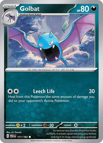 Golbat 111/182 · Normal (Paradox Rift)