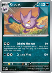 Crobat 112/182 · Normal (Paradox Rift)