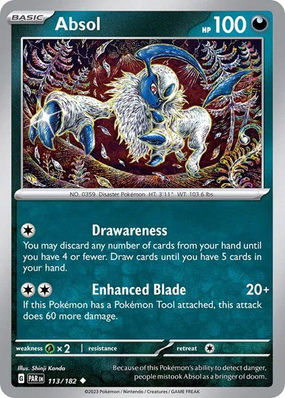 Absol 113/182 · Normal (Paradox Rift)