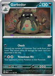 Garbodor 117/182 · Normal (Paradox Rift)