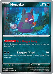 Morpeko 121/182 · Holofoil (Paradox Rift)