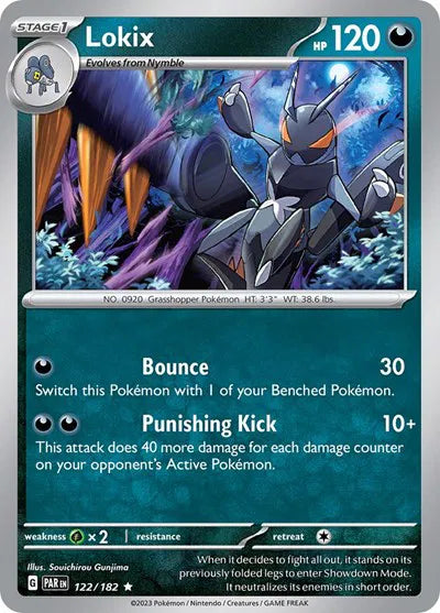 Lokix 122/182 · Holofoil (Paradox Rift)