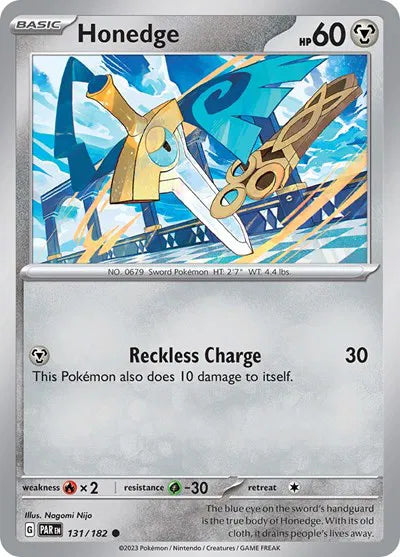 Honedge 131/182 · Normal (Paradox Rift)
