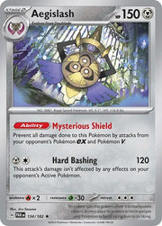 Aegislash 134/182 · Holofoil (Paradox Rift)