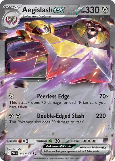 Aegislash ex 135/182 (Paradox Rift)
