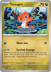 Tatsugiri 141/182 · Reverse Holofoil (Paradox Rift)