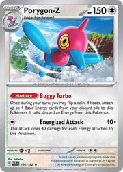 Porygon-Z 144/182 · Holofoil (Paradox Rift)