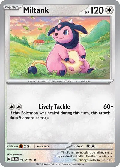 Miltank 147/182 · Reverse Holofoil (Paradox Rift)