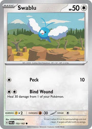 Swablu 152/182 · Normal (Paradox Rift)