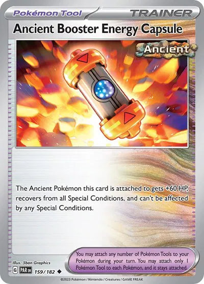Ancient Booster Energy Capsule 159/182 · Normal (Paradox Rift)