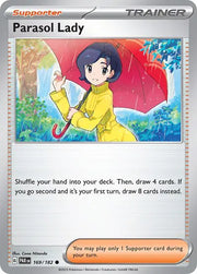 Parasol Lady 169/182 · Reverse Holofoil (Paradox Rift)