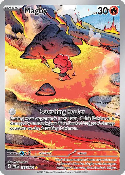 Magby 186/182 · Holofoil (Paradox Rift)