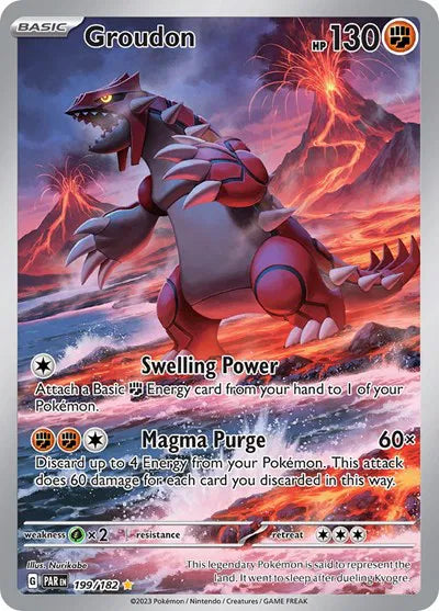 Groudon 199/182 (Paradox Rift)