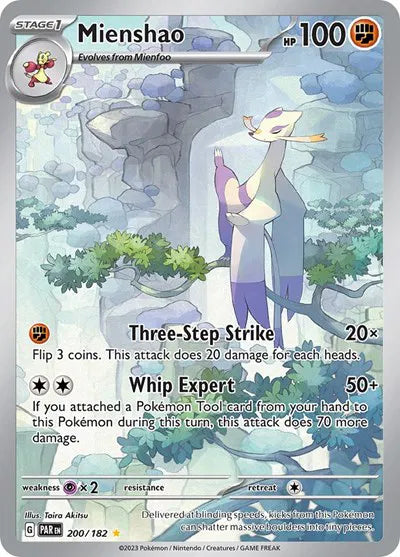 Mienshao 200/182 - Paradox Rift - Illustration Rare