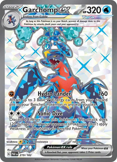 Garchomp ex 219/182 (Paradox Rift)