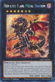 Red-Eyes Flare Metal Dragon (Platinum Secret Rare) RA01-EN038 (25th Anniversary Rarity Collection)