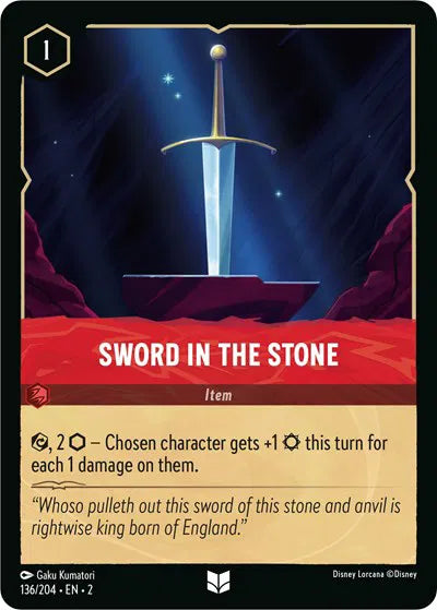 Sword in the Stone 136/204 · Normal (Rise of the Floodborn)