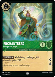 Enchantress - Unexpected Judge 80/204 · Normal (Rise of the Floodborn)