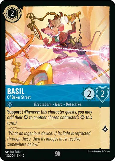 Basil - Of Baker Street 139/204 · Normal (Rise of the Floodborn)