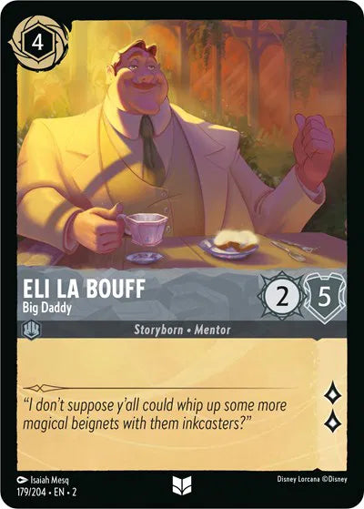 Eli La Bouff - Big Daddy 179/204 · Normal (Rise of the Floodborn)
