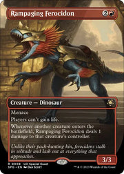 Rampaging Ferocidon (Borderless) 8 · Normal (Special Guests)