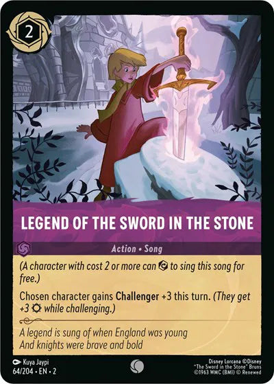 Legend of the Sword in the Stone 64/204 · Normal (Rise of the Floodborn)