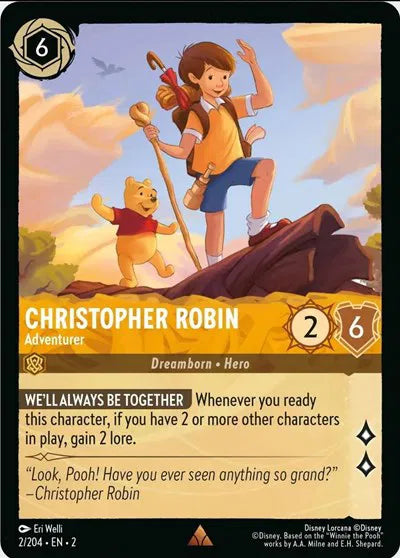 Christopher Robin - Adventurer 2/204 · Normal (Rise of the Floodborn)