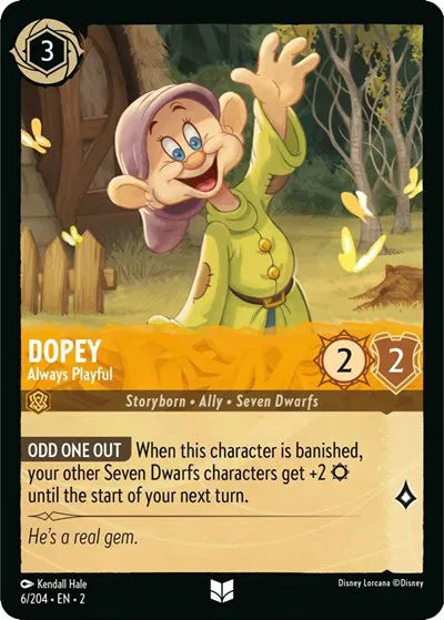 Dopey - Always Playful 6/204 · Normal (Rise of the Floodborn)