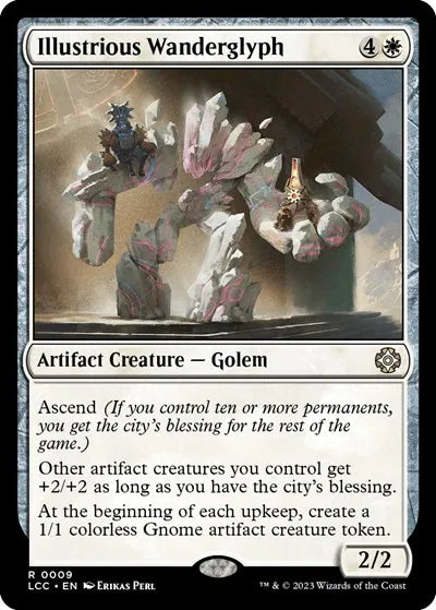 Illustrious Wanderglyph 9 · Foil (Commander: The Lost Caverns of Ixalan)