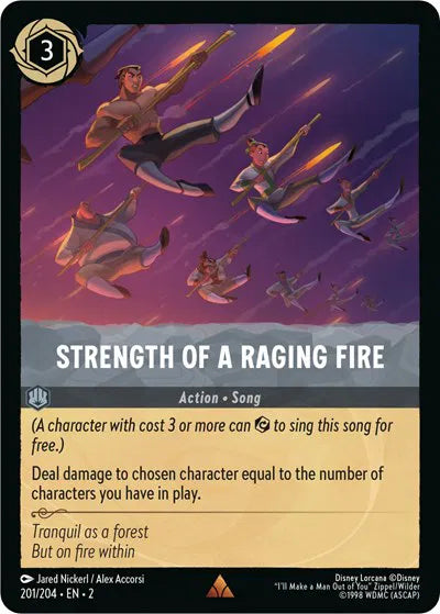 Strength of a Raging Fire 201/204 · Normal (Rise of the Floodborn)