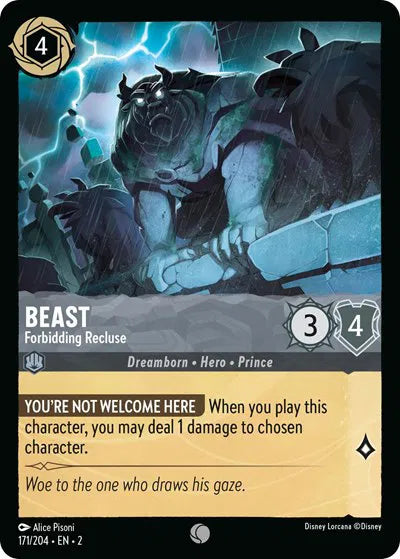 Beast - Forbidding Recluse 171/204 · Normal (Rise of the Floodborn)