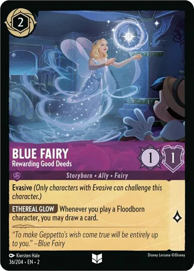 Blue Fairy - Rewarding Good Deeds 36/204 · Normal (Rise of the Floodborn)