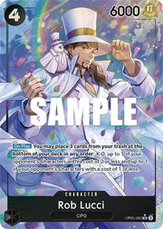 Rob Lucci (093) (Alternate Art) OP05-093 (Awakening of the New Era)