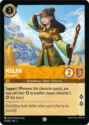 Mulan - Free Spirit 15/204 · Normal (Rise of the Floodborn)