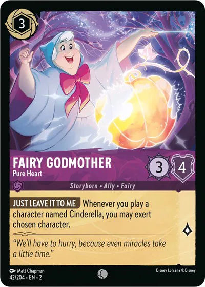 Fairy Godmother - Pure Heart 42/204 · Normal (Rise of the Floodborn)