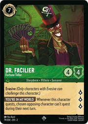 Dr. Facilier - Fortune Teller 79/204 · Normal (Rise of the Floodborn)