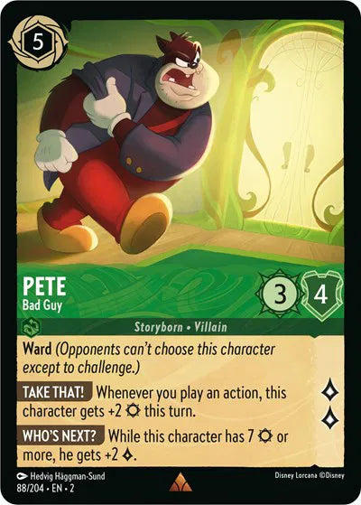 Pete - Bad Guy 88/204 · Normal (Rise of the Floodborn)
