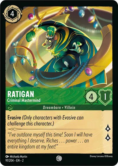 Ratigan - Criminal Mastermind 91/204 · Normal (Rise of the Floodborn)
