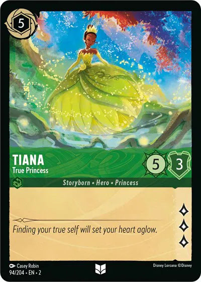 Tiana - True Princess 94/204 · Normal (Rise of the Floodborn)