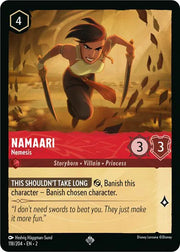 Namaari - Nemesis 118/204 · Normal (Rise of the Floodborn)