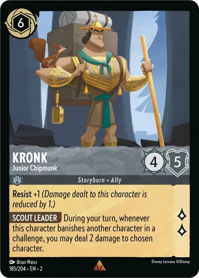 Kronk - Junior Chipmunk 185/204 · Normal (Rise of the Floodborn)