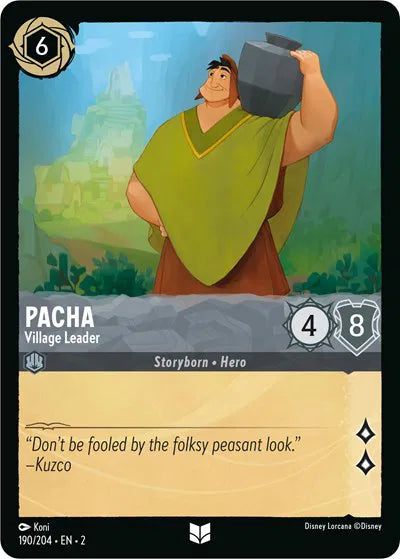 Pacha - Village Leader 190/204 · Normal (Rise of the Floodborn)