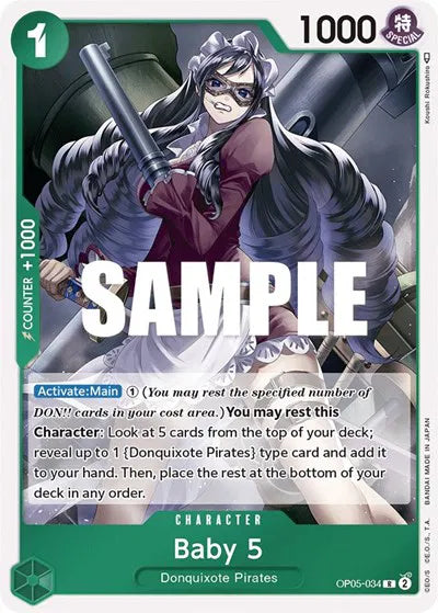Baby 5 OP05-034 (Awakening of the New Era)