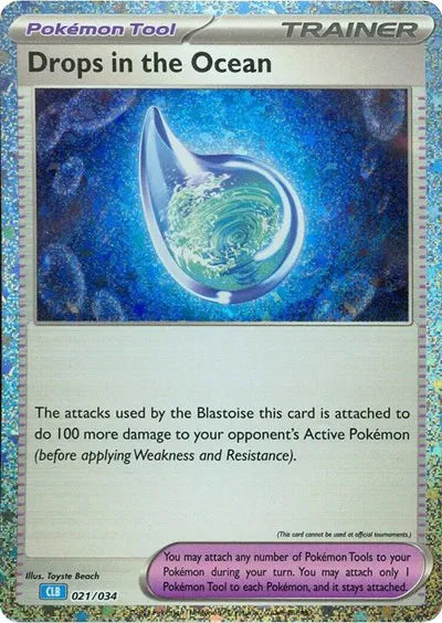 Drops in the Ocean 021/034 (Trading Card Game Classic)