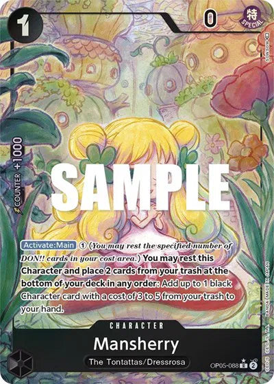 Mansherry (Alternate Art) OP05-088 (Awakening of the New Era)